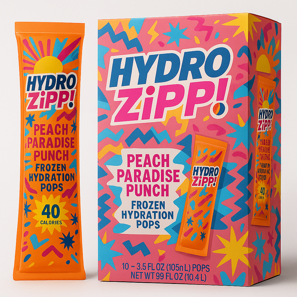 HydroZiPP! - Peach Paradise Punch (10 Pack)