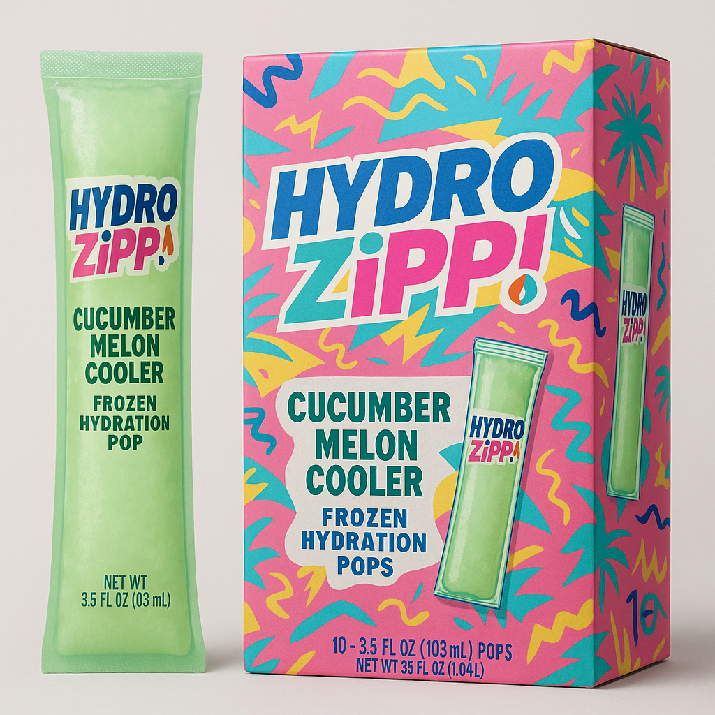 HydroZipp! — Cucumber & Melon Cooler (10 Pack)