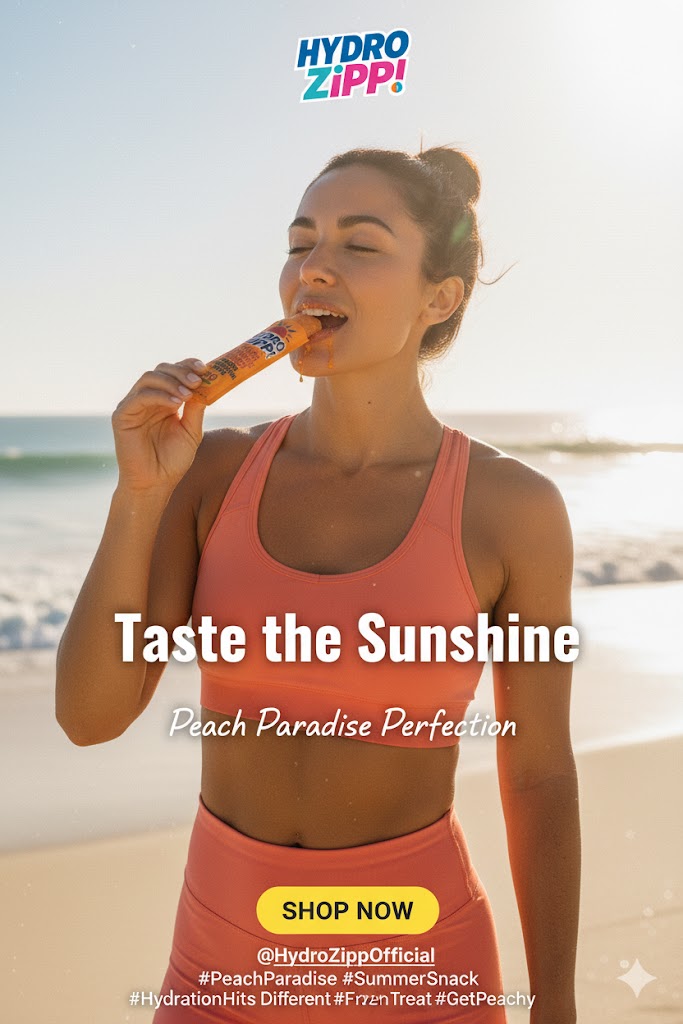 HydroZiPP! - Peach Paradise Punch (10 Pack)